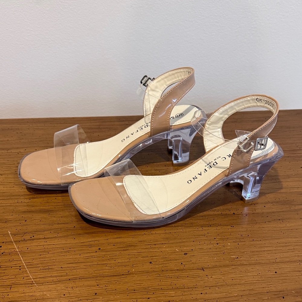 Girls Marc Defang Clear Heels
